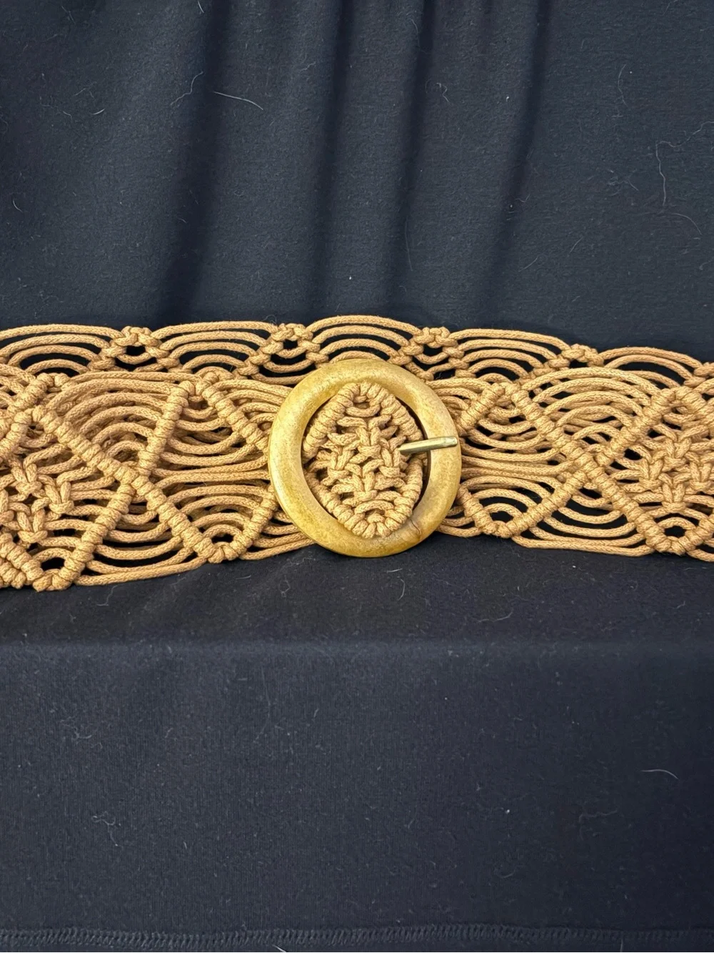 Nordstrom Woven Macramé Belt 46” long